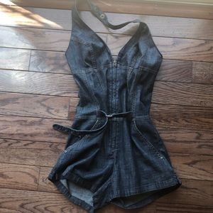 Denim Romper by Guess